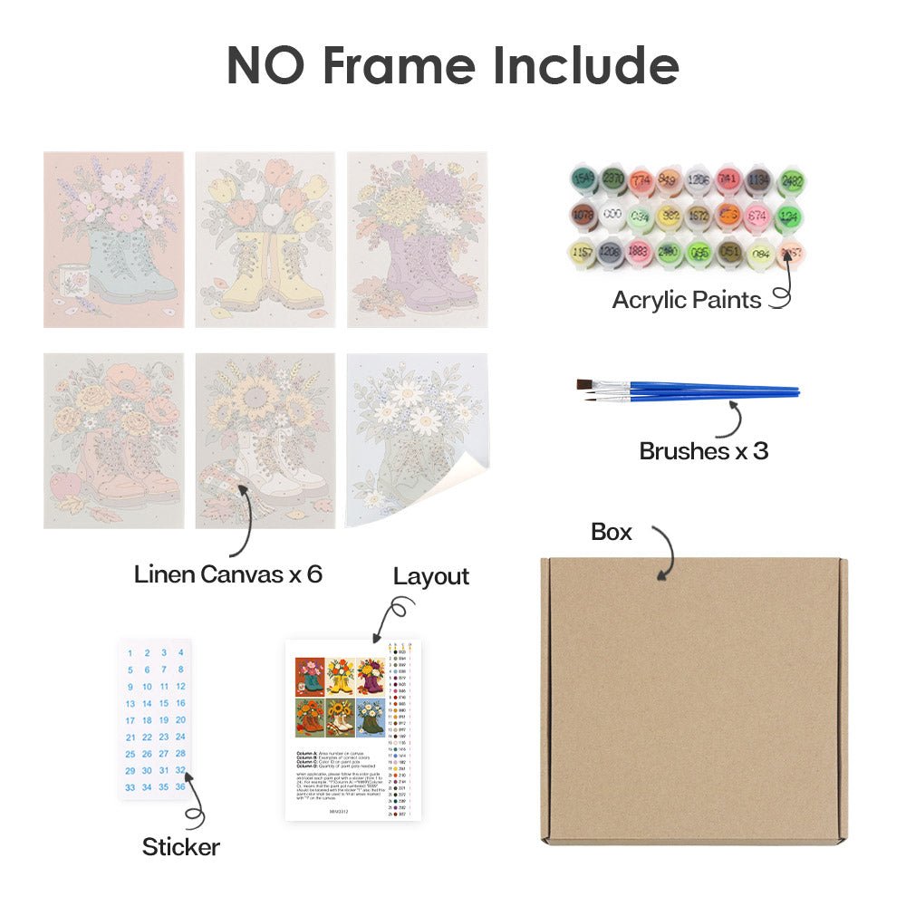 What's included with the no-frame version