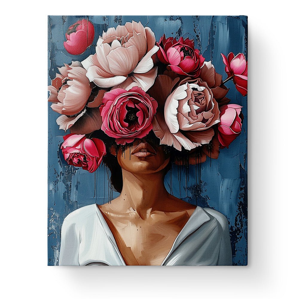Blooming Elegance - Floral Women - Judy Paint