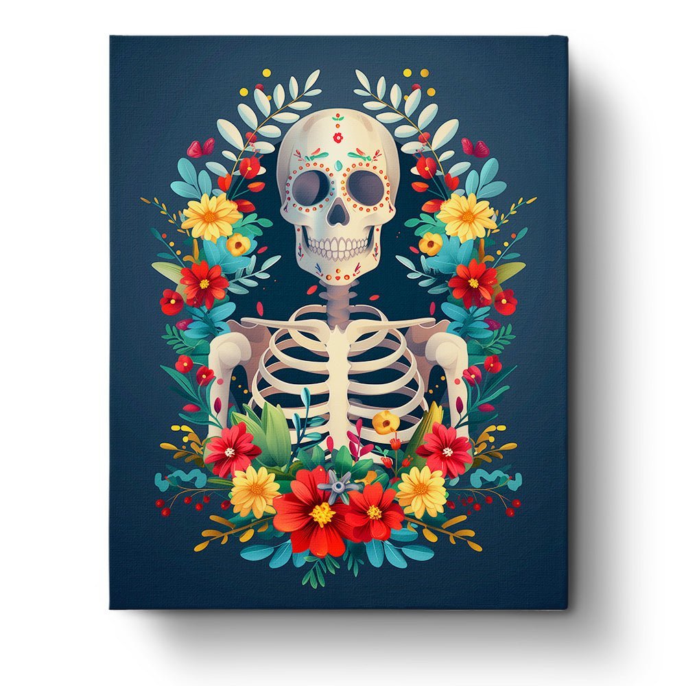 Blooming Eternity - Skeleton - Judy Paint