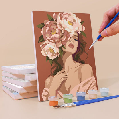Blossom Portraits mini painting set