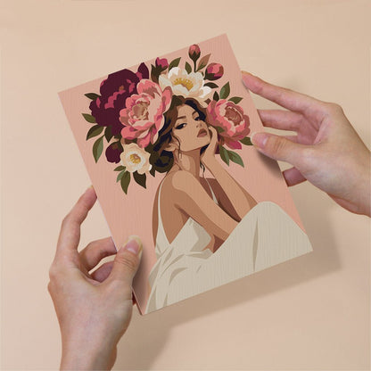 Blossom Portraits mini painting set