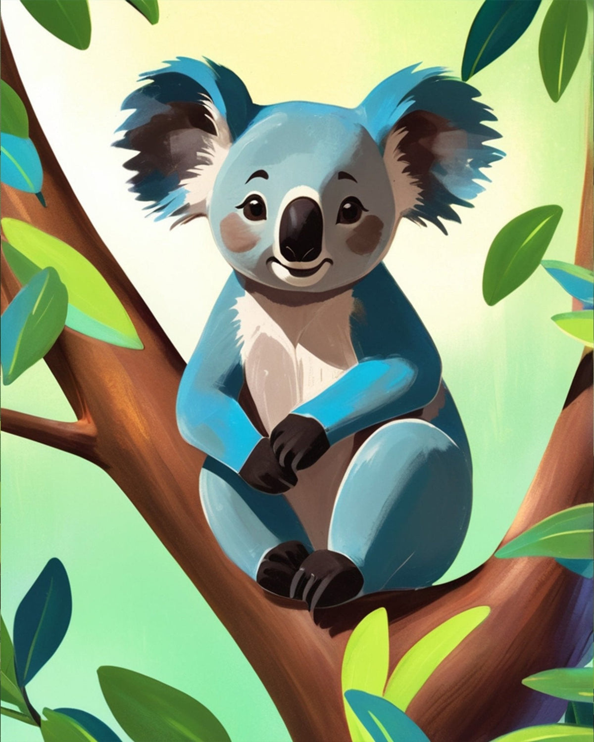 Blue Koala Adventure - Kids - Judy Paint