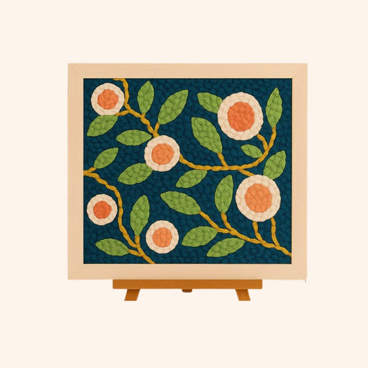 Blue Orchard - Square Edition - Judy Paint