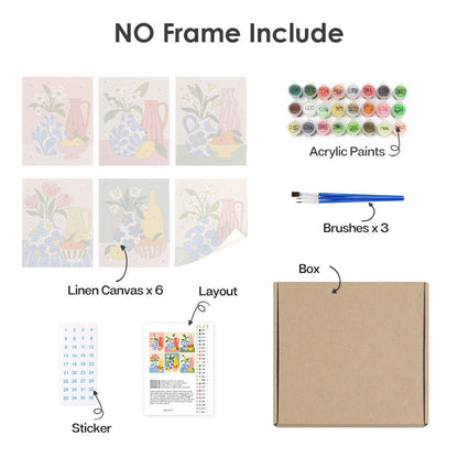 What's included with the no-frame version