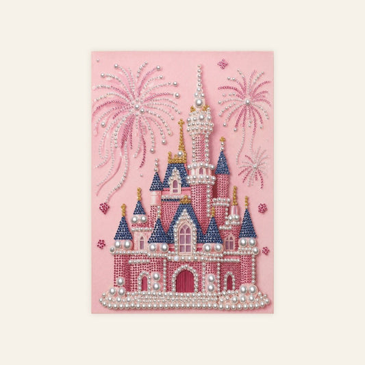 Blushfire Fairytale Castle – Pearl Painting - Judy Paint