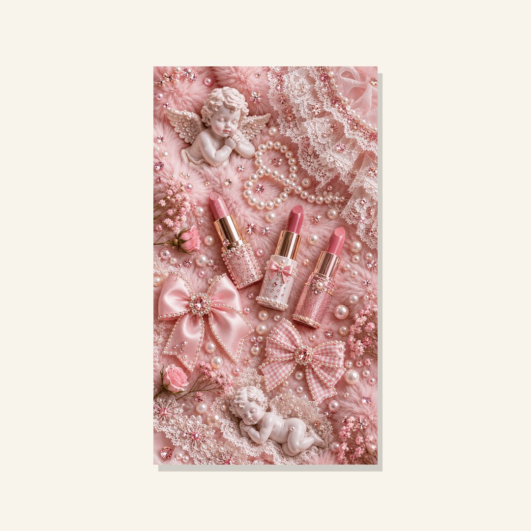 Blushing Angel Glamour - Pearl Painting - Judy Paint