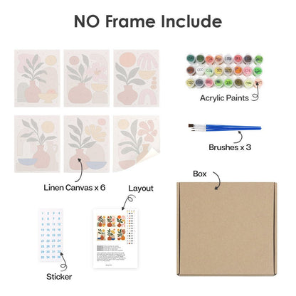 What's included with the no-frame version