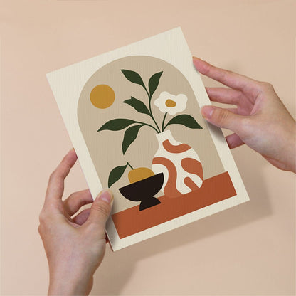 Boho Terracotta mini painting set