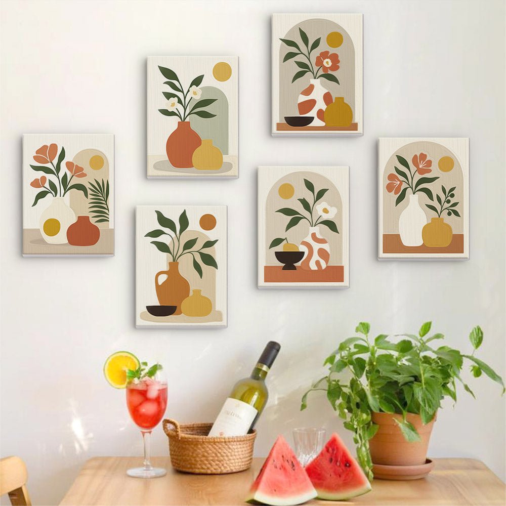 Boho Terracotta mini painting set