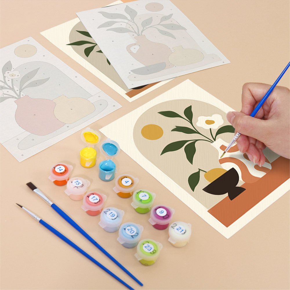 Boho Terracotta mini painting set