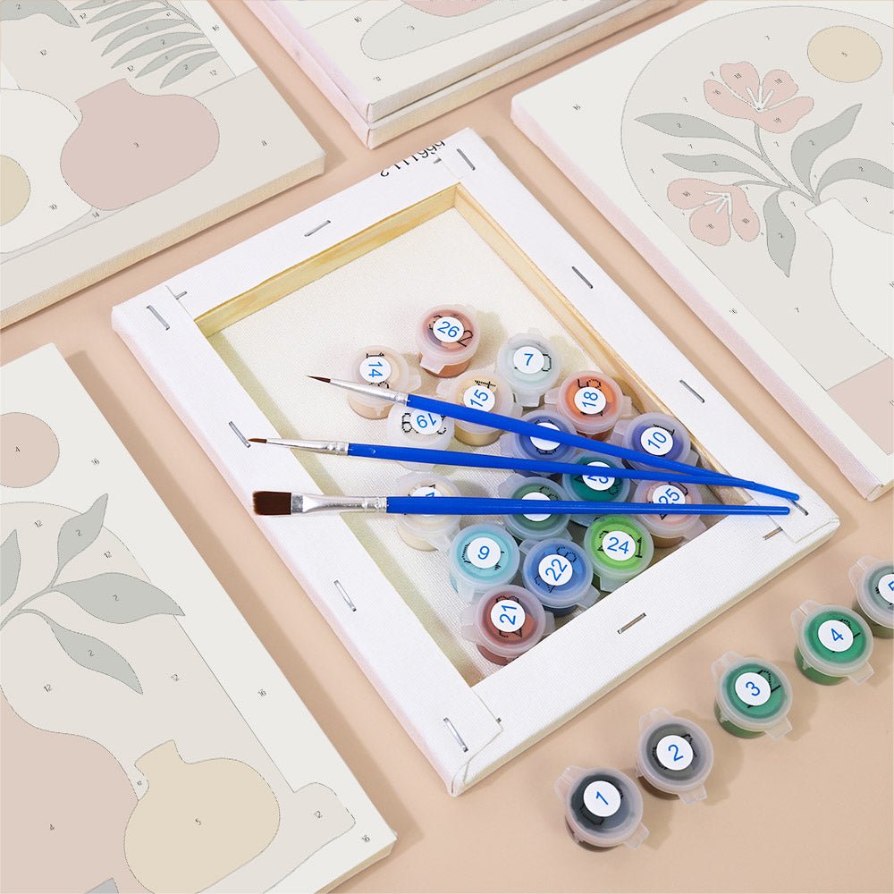 Boho Terracotta mini painting set
