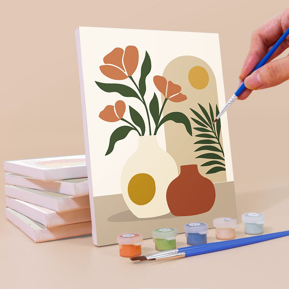 Boho Terracotta mini painting set