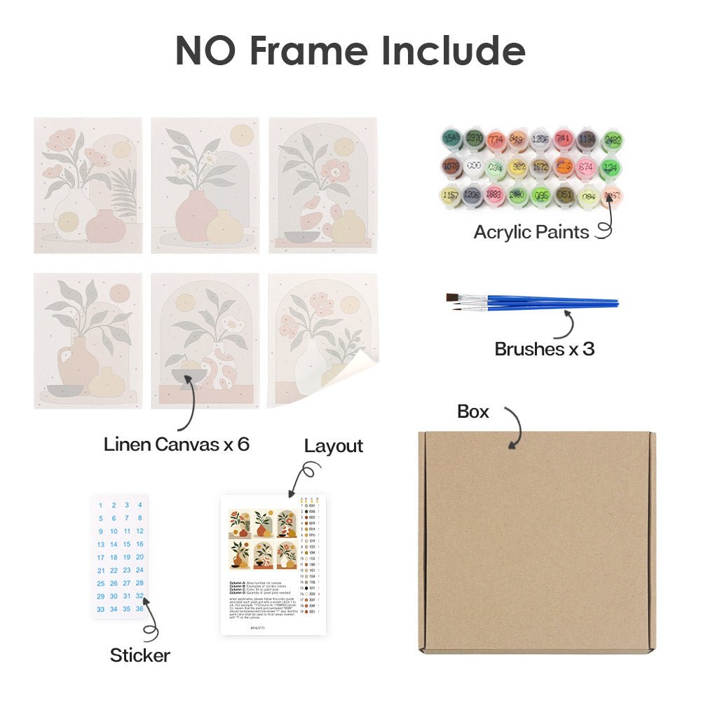 What's included with the no-frame version