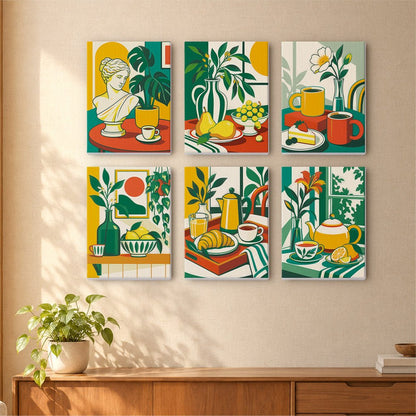 Bold Brunch mini painting set