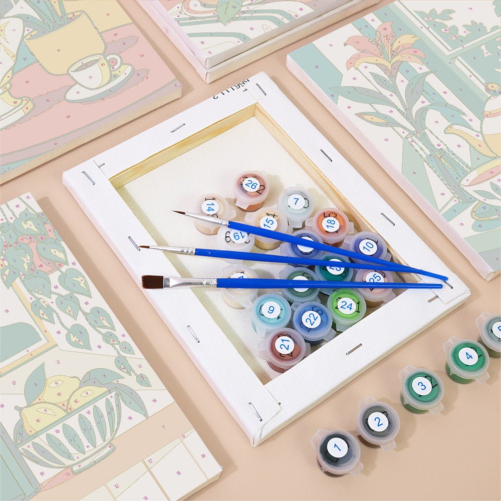 Bold Brunch mini painting set