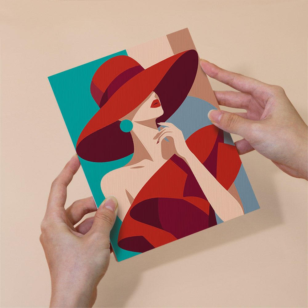 Bold Hat Ladies mini painting set