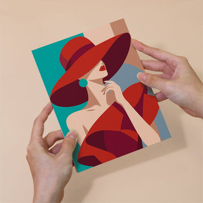 Bold Hat Ladies mini painting set