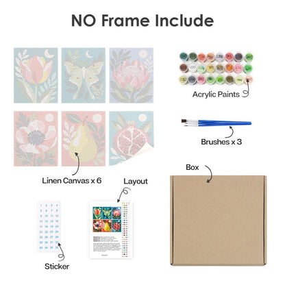 What's included with the no-frame version