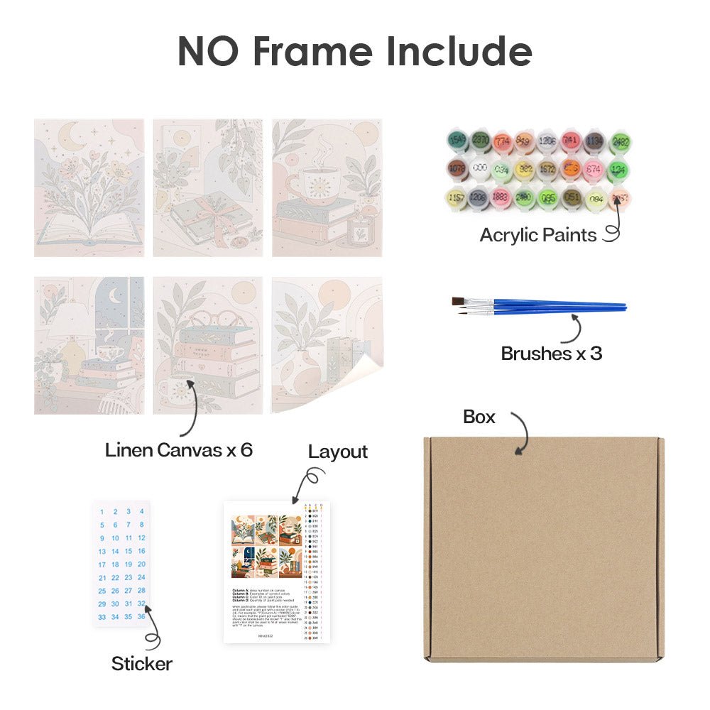 What's included with the no-frame version