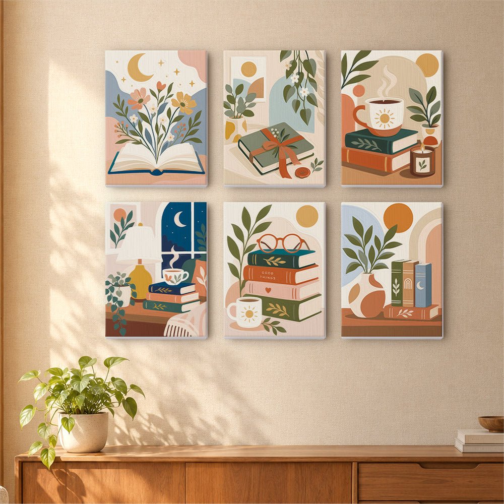Book Nook Moments mini painting set