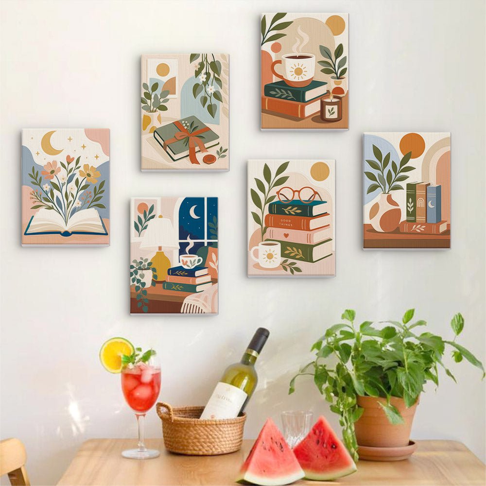 Book Nook Moments mini painting set