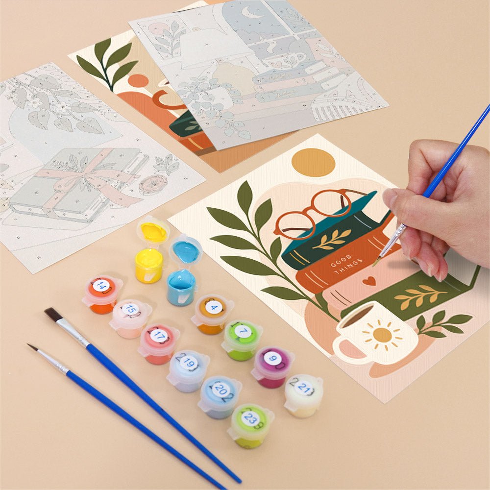 Book Nook Moments mini painting set