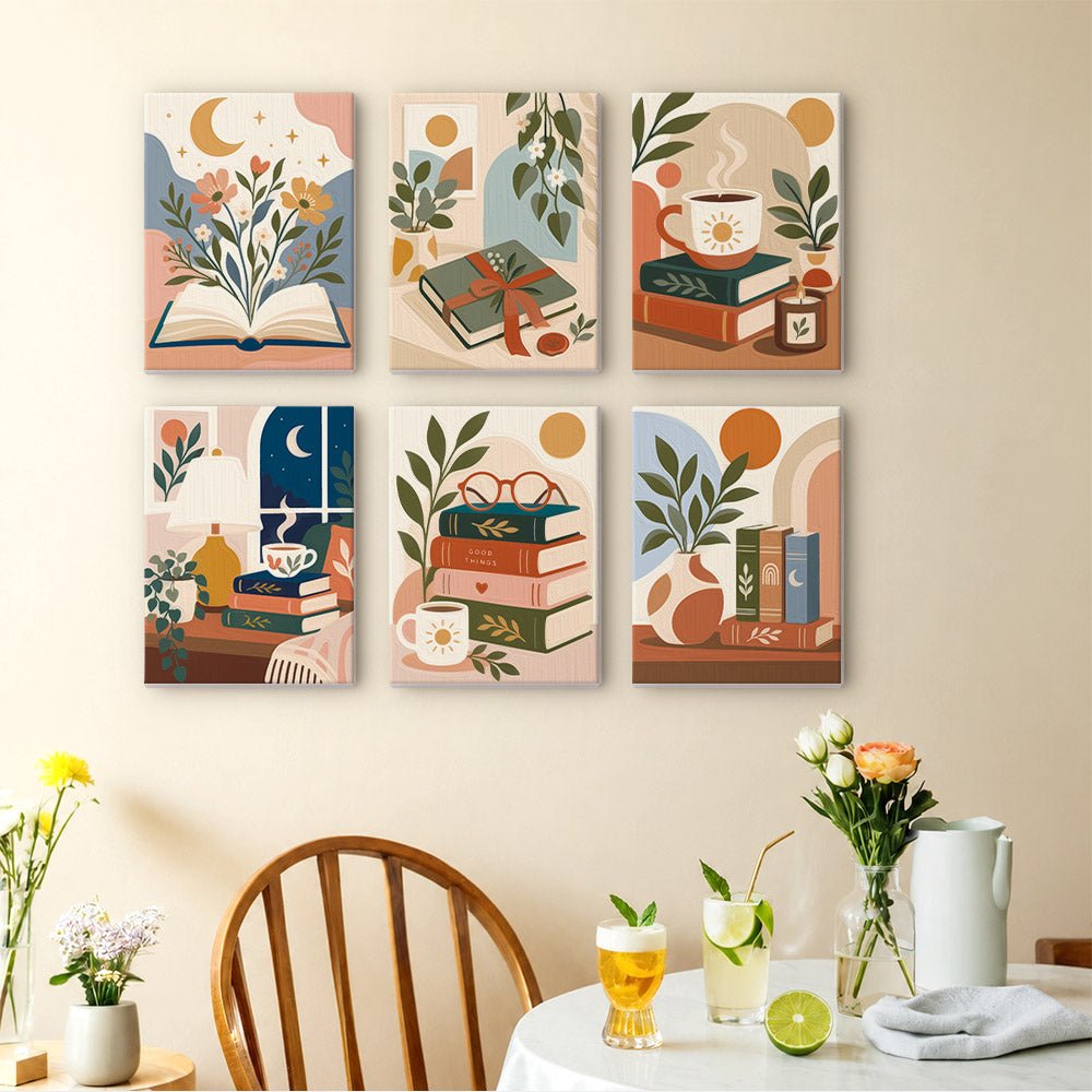 Book Nook Moments mini painting set