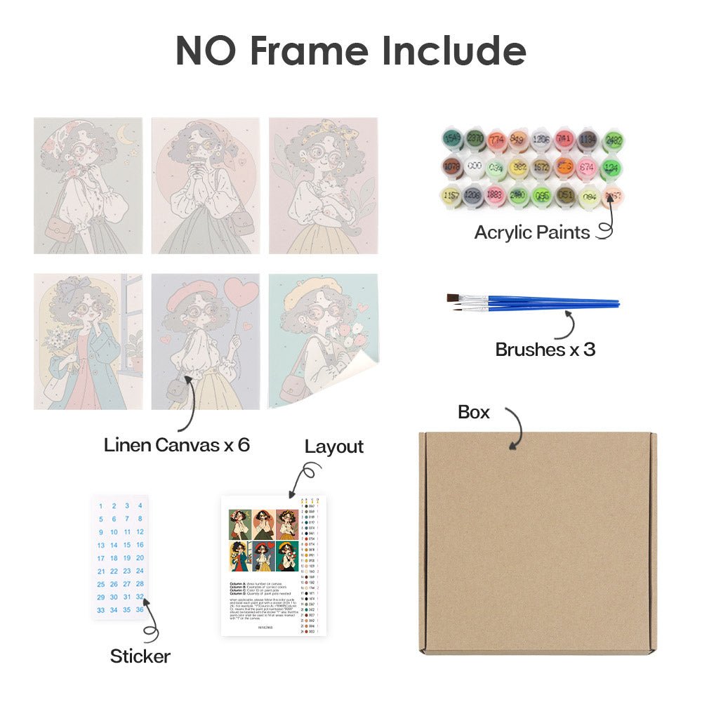 What's included with the no-frame version