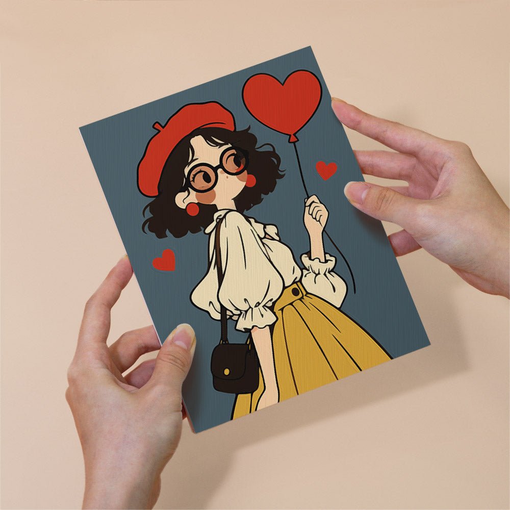 Bookish Girls mini painting set