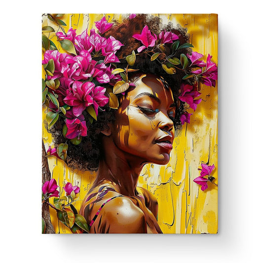 Bougainvillea Elegance - Floral Women - Judy Paint
