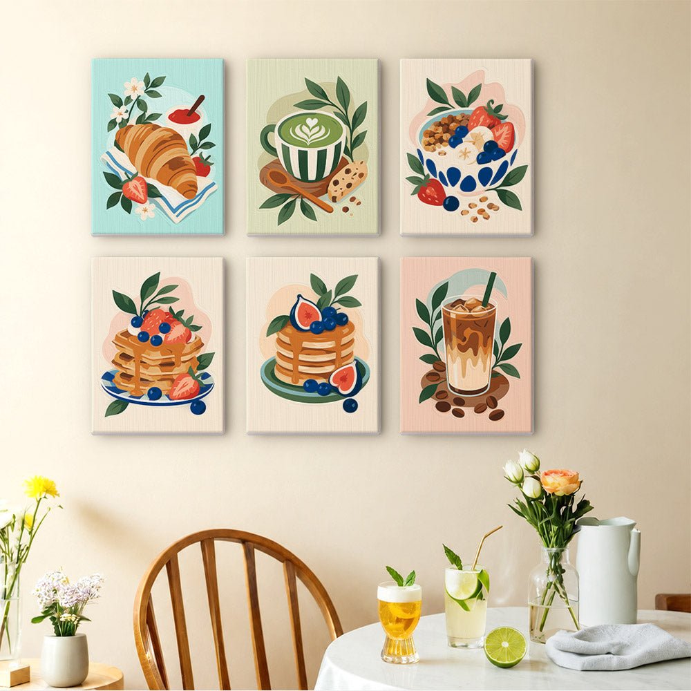 Brunch Club mini painting set