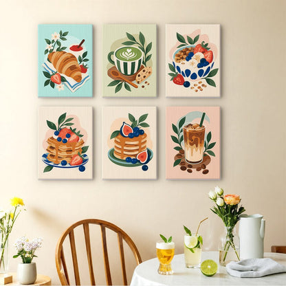 Brunch Club mini painting set