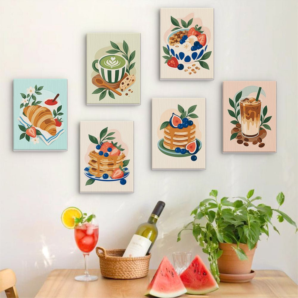 Brunch Club mini painting set