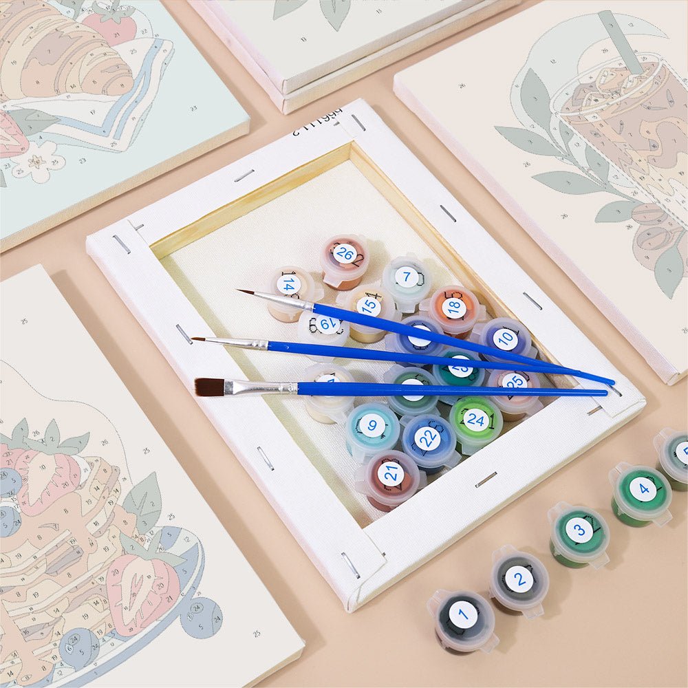 Brunch Club mini painting set
