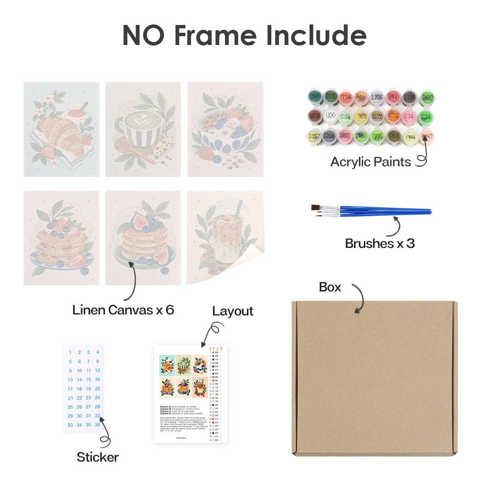 What's included with the no-frame version