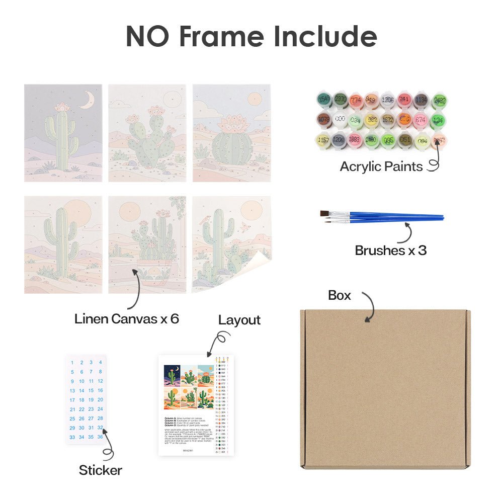 What's included with the no-frame version