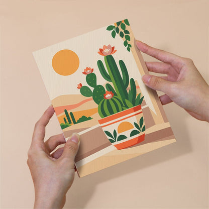Cactus Country mini painting set