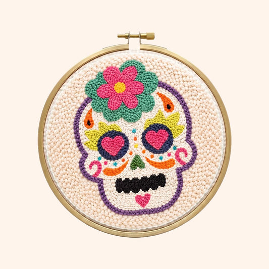 Calavera Chic - Circle Edition - Judy Paint