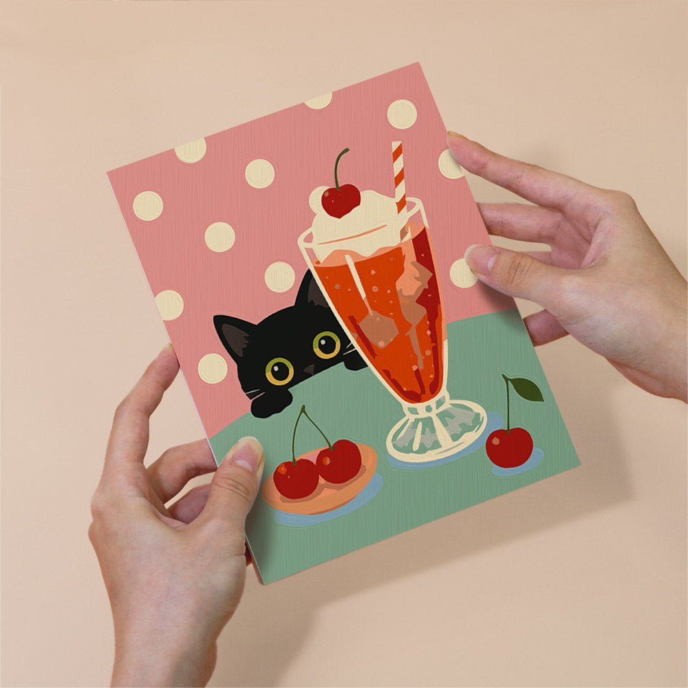 Cat Cafe Treats mini painting set