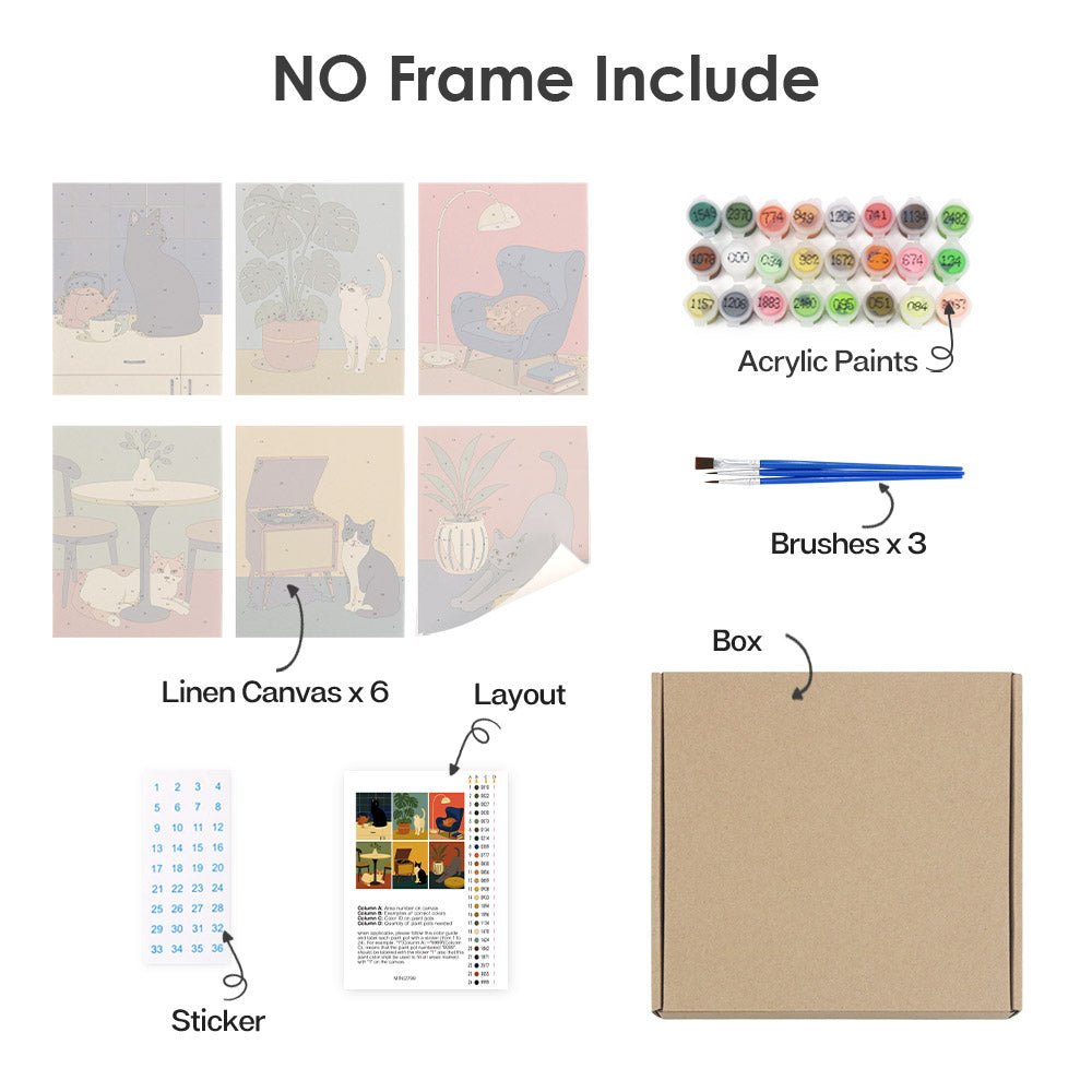 What's included with the no-frame version