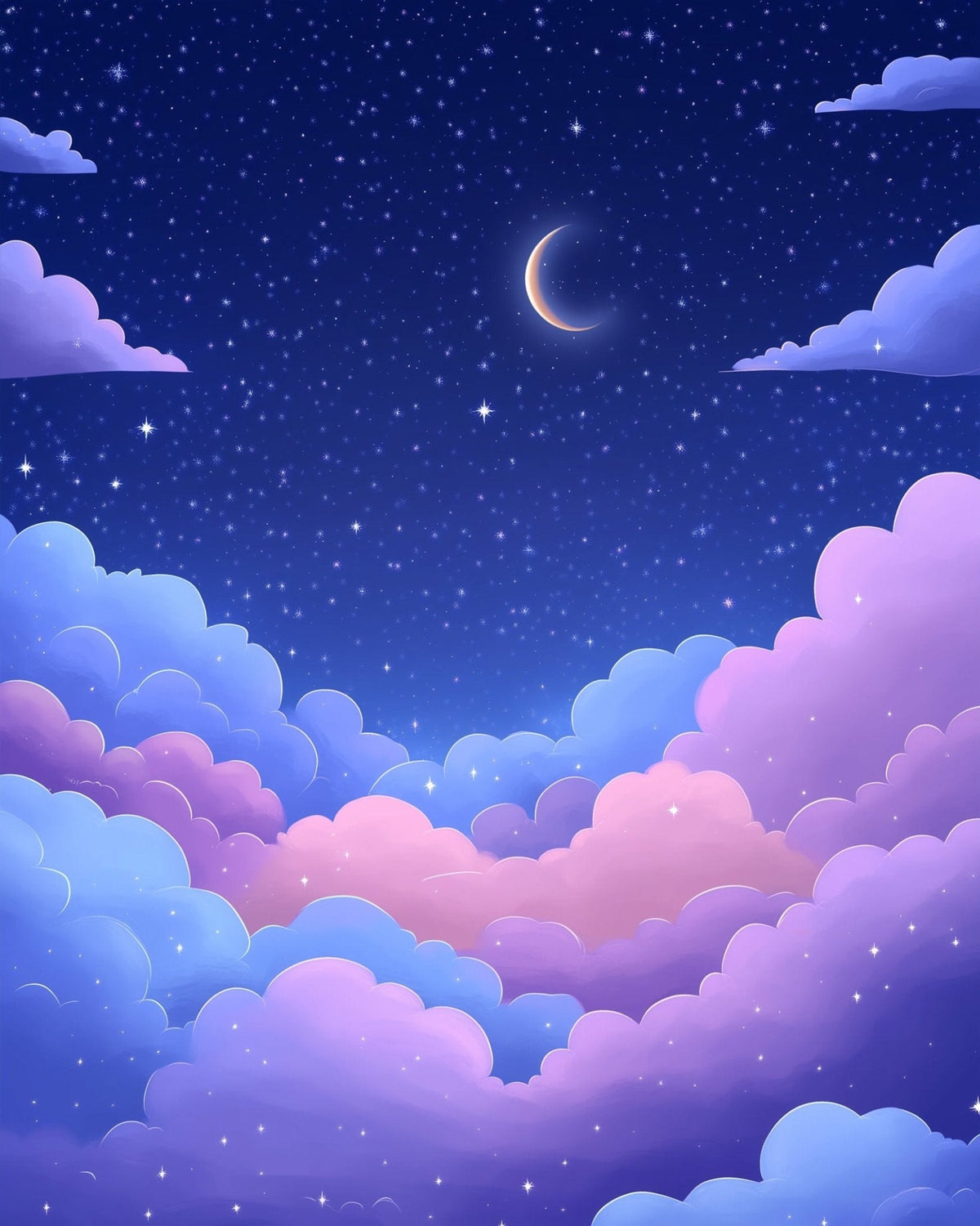 Celestial Night Sky - Galaxies - Judy Paint