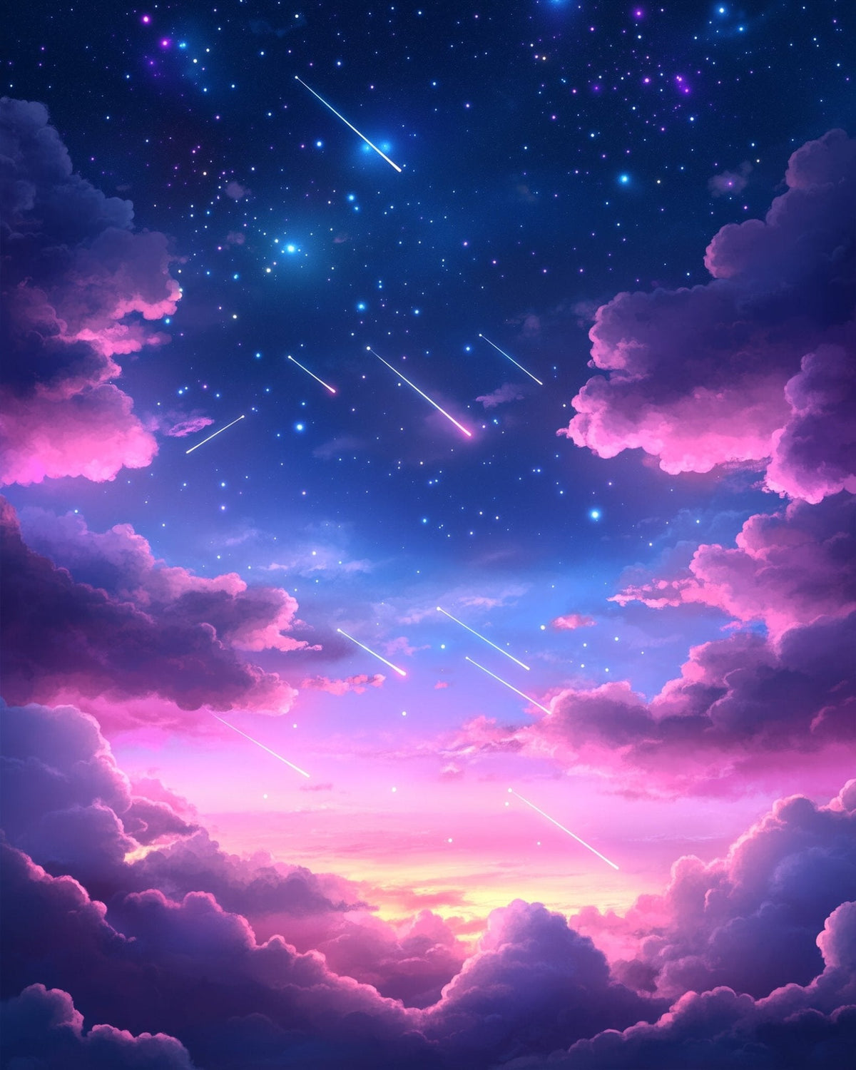 Celestial Serenity - Galaxies - Judy Paint