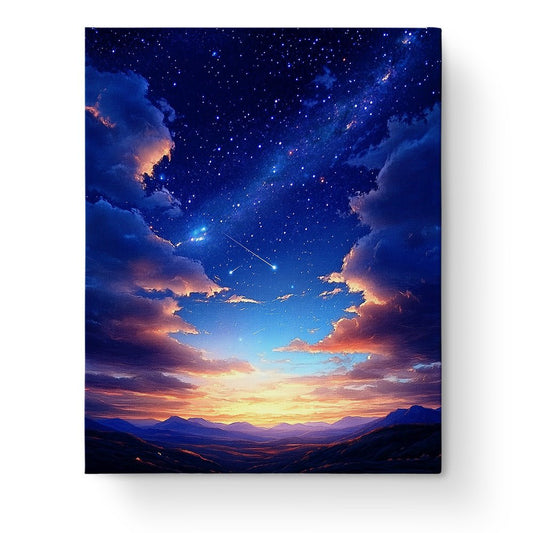 Celestial Twilight - Galaxies - Judy Paint
