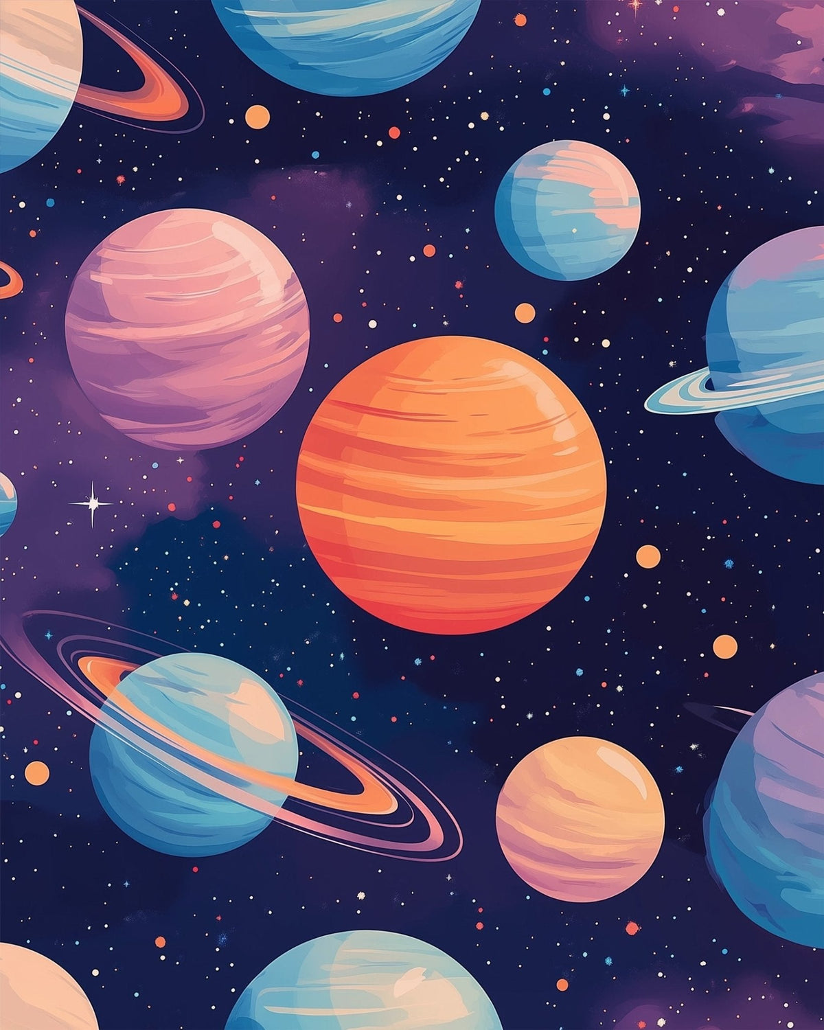 Celestial Wonders - Galaxies - Judy Paint