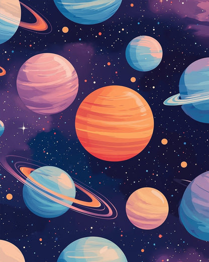Celestial Wonders - Galaxies - Judy Paint