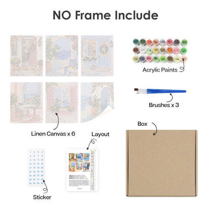 What's included with the no-frame version
