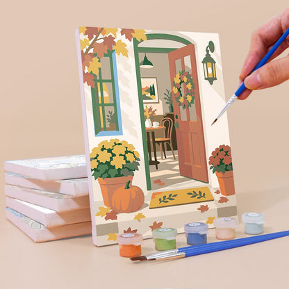 Charming Doorways mini painting set