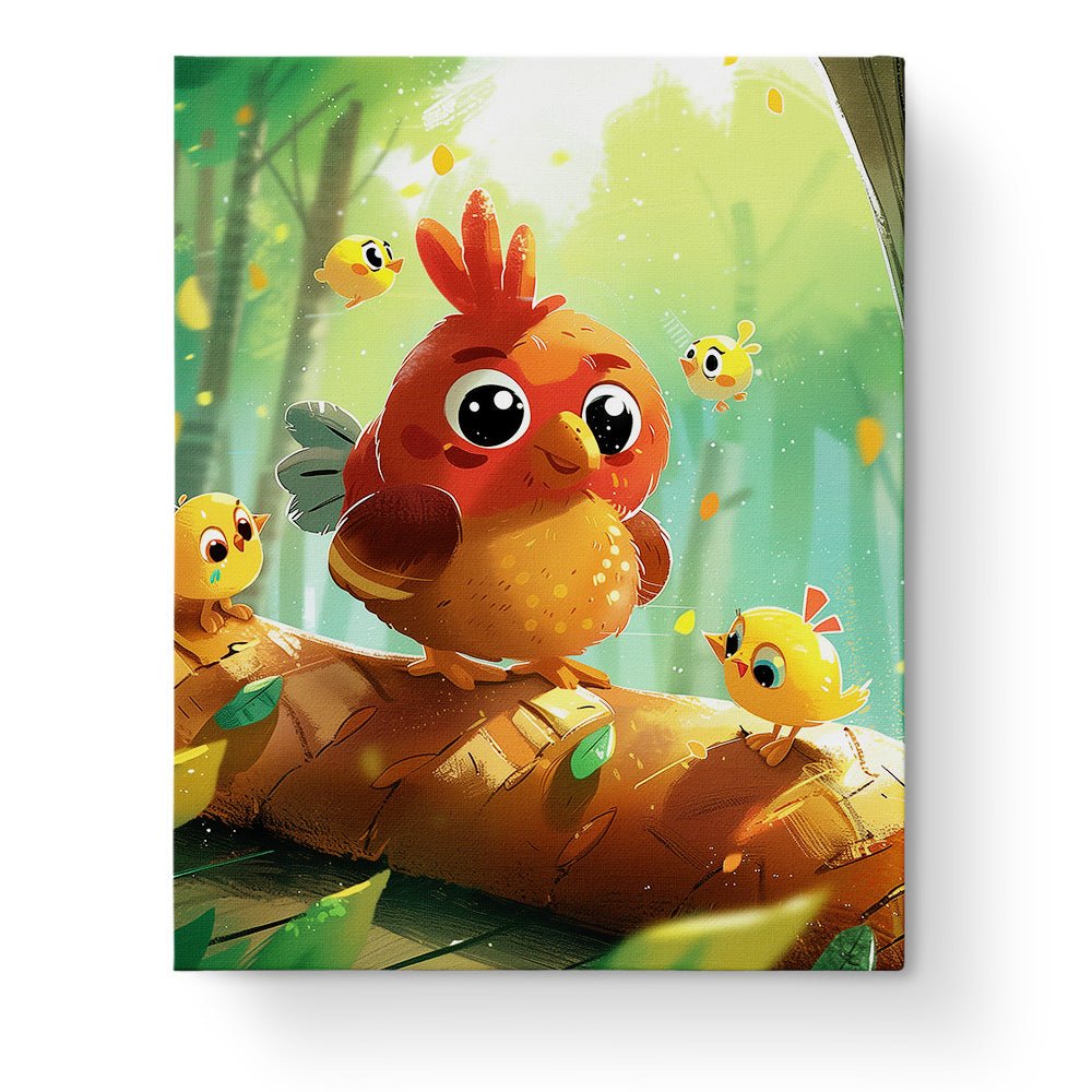 Charming Forest Birds - Kids - Judy Paint