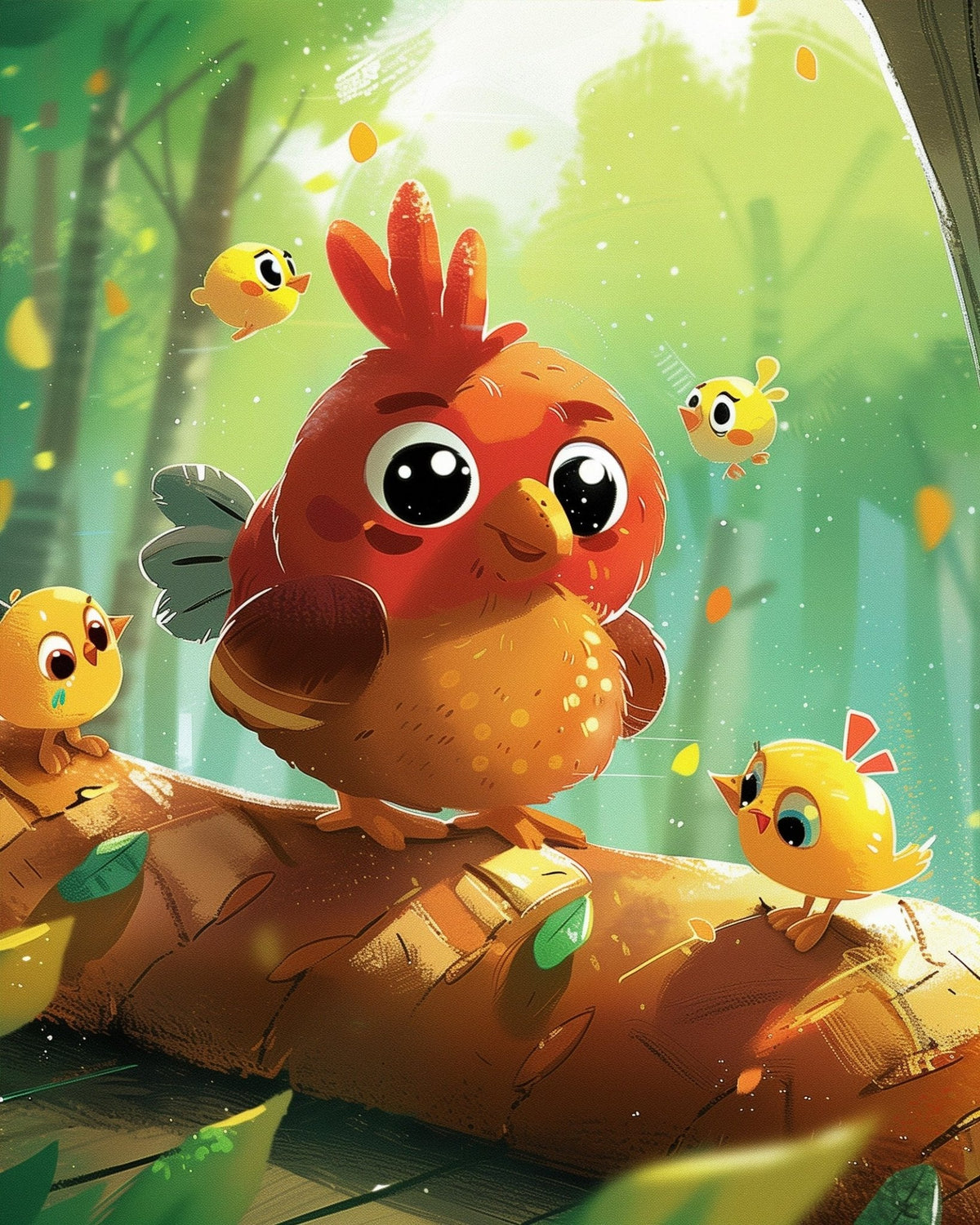 Charming Forest Birds - Kids - Judy Paint
