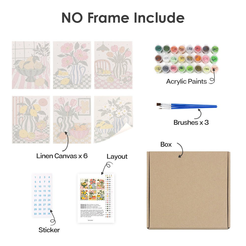 What's included with the no-frame version